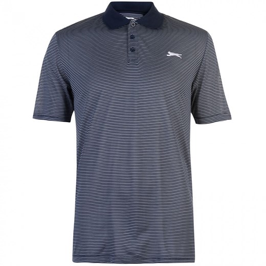 Slazenger Micro Stripe Golf Polo Shirt Mens Slazenger L Factcool
