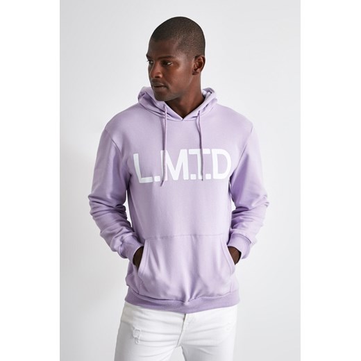 Trendyol Lila Men's Printed Sweatshirt Trendyol M Factcool