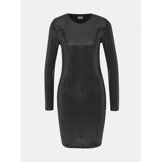 Noisy May Night Black Sleeve dress with reflections in silver Noisy May S Factcool
