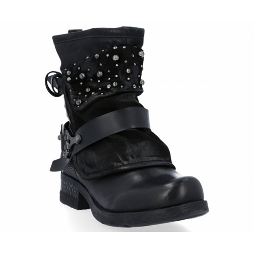 Czarne modne botki damskie Rita (kolory) Crystal Shoes 38 PaniTorbalska
