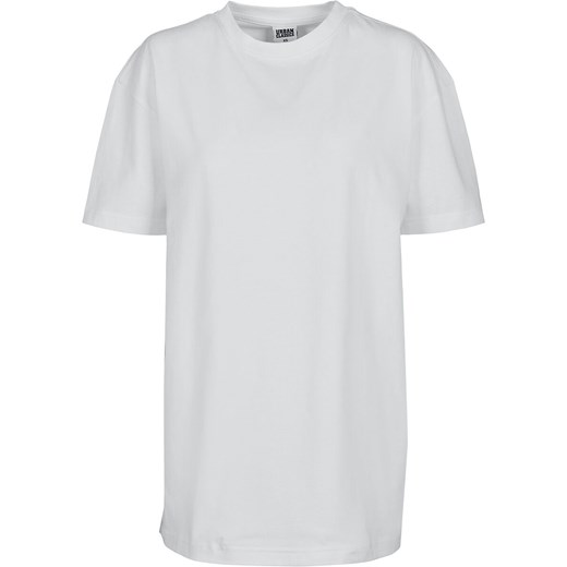Urban Classics - Ladies Oversized Boyfriend Tee - T-Shirt - biały M EMP