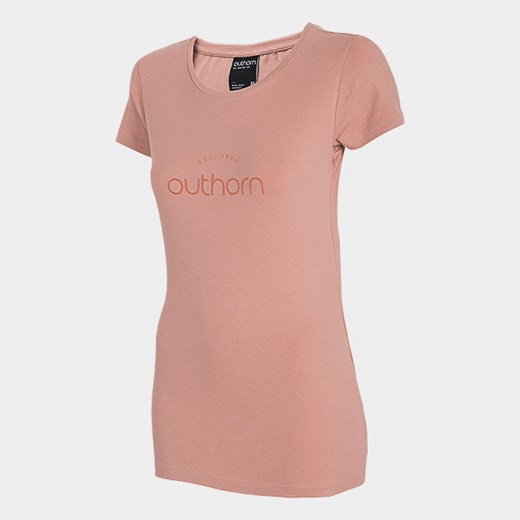 T-shirt damski TSD626 - ciemny róż Outhorn XS OUTHORN