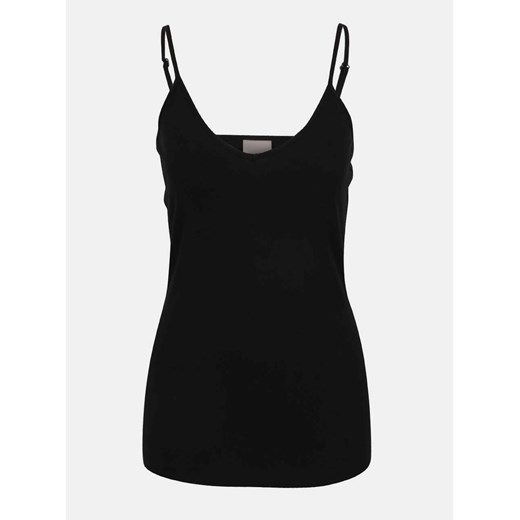 Black basic tank top VERO MODA Maxi My Vero Moda XL Factcool