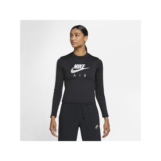 Damska koszulka z długim rękawem do biegania Nike Air - Czerń Nike XS Nike poland