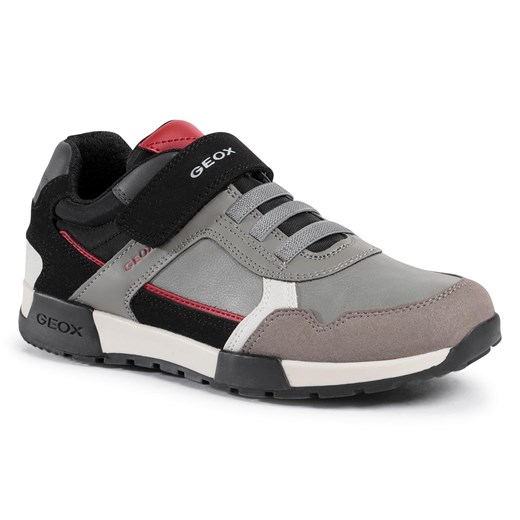 Sneakersy GEOX - J Alfier B. A J046NA 0BUAF C0043 D Grey/Black Geox 36 eobuwie.pl