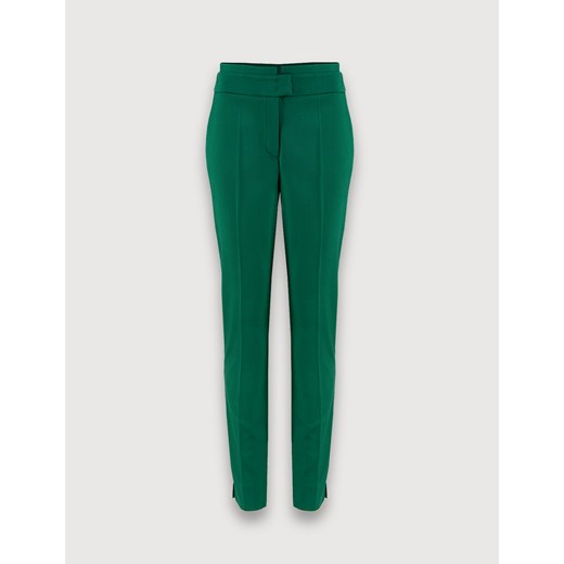 Zielone garniturowe spodnie MOLTON Molton 34 Molton