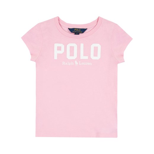 Polo Ralph Lauren T-Shirt 311793933 Różowy Regular Fit Polo Ralph Lauren 3T wyprzedaż MODIVO