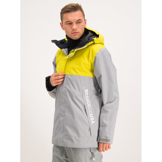 DC Kurtka snowboardowa Defy EDYTJ03092 Szary Regular Fit S MODIVO okazyjna cena