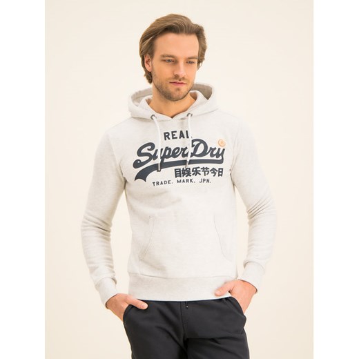 Superdry Bluza Vl M2000131A Szary Regular Fit Superdry L okazyjna cena MODIVO