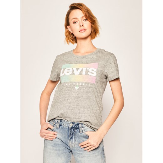 Levi's® T-Shirt Donna 17369-0915 Szary Regular Fit S wyprzedaż MODIVO