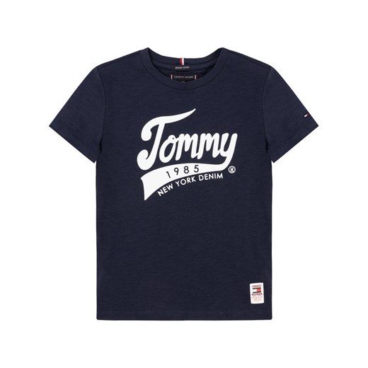 TOMMY HILFIGER T-Shirt 1985 KB0KB05497 D Granatowy Regular Fit Tommy Hilfiger 8 wyprzedaż MODIVO