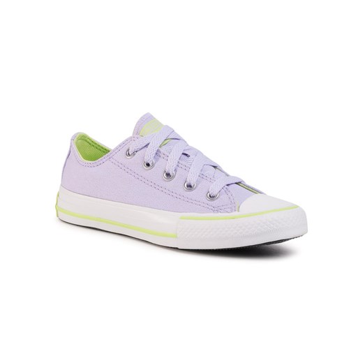 Converse Trampki Ctas Ox 667791C Fioletowy Converse 35 okazja MODIVO