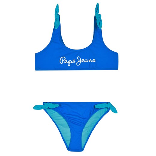 Pepe Jeans Strój kąpielowy New Saigon Bikini PGB10335 Niebieski Pepe Jeans 6 promocja MODIVO