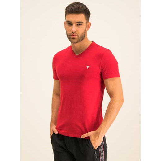Guess T-Shirt M01I32 J1300 Czerwony Regular Fit Guess XL wyprzedaż MODIVO