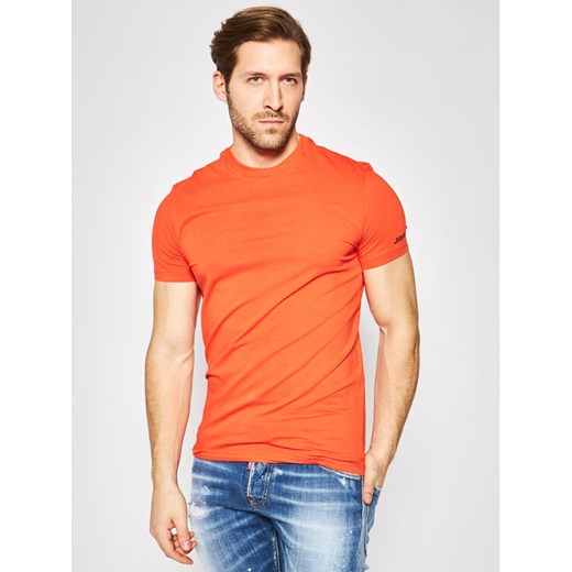 Dsquared2 Underwear T-Shirt D9M203010 Pomarańczowy XL promocja MODIVO
