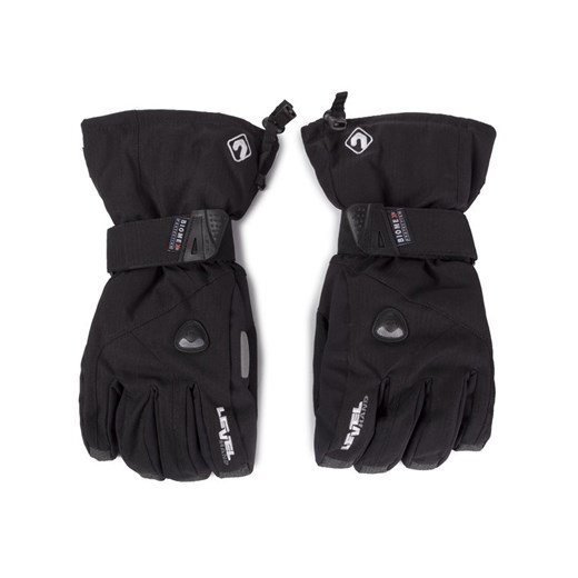 Level Rękawice narciarskie Glove Fly 1031UG.01 Czarny Level 7 MODIVO wyprzedaż