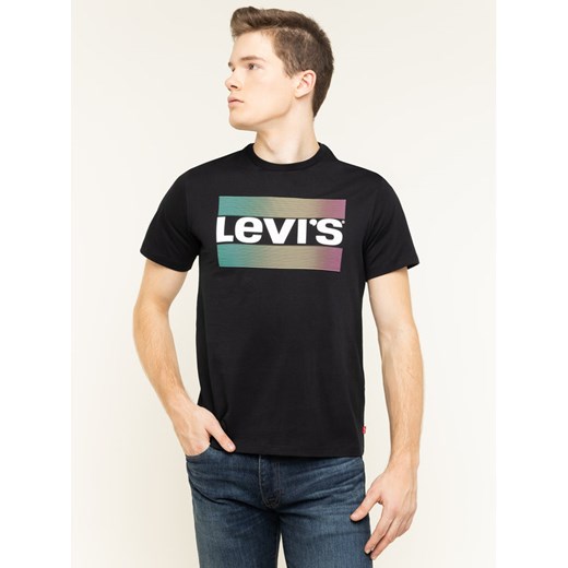 Levi's® T-Shirt Logo Graphic Tee 39636-0031 Czarny Regular Fit L promocja MODIVO