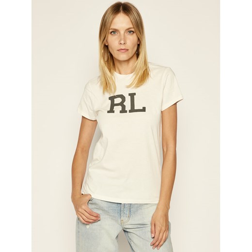 Polo Ralph Lauren T-Shirt 2,12E+11 Biały Regular Fit Polo Ralph Lauren L MODIVO