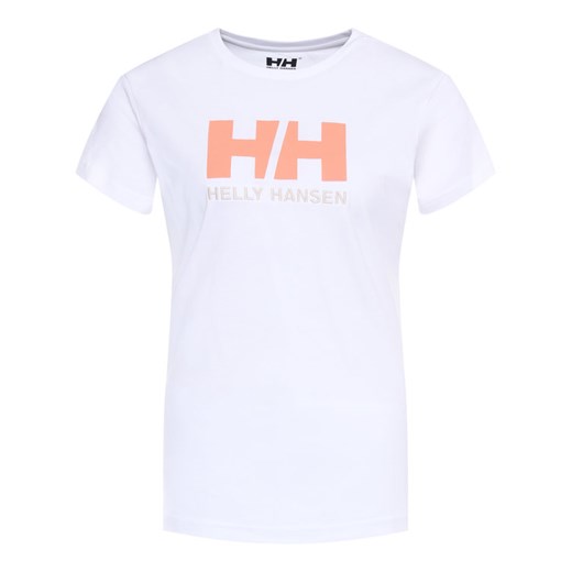 Helly Hansen T-Shirt Logo 34112 Biały Regular Fit Helly Hansen XS MODIVO promocja