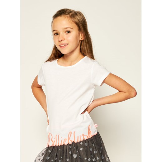 Billieblush T-Shirt U15733 Biały Regular Fit Billieblush 10A okazyjna cena MODIVO