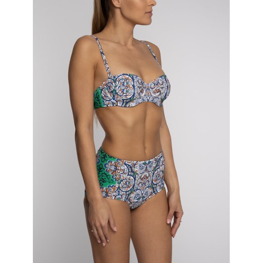 Tory Burch Dół od bikini Printed High-Waisted Botton 56942 Kolorowy Tory Burch M MODIVO wyprzedaż