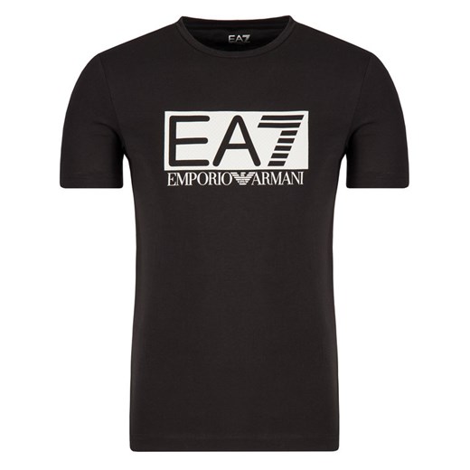 EA7 Emporio Armani T-Shirt 3GPT62 PJ03Z 1200 Czarny Regular Fit XL okazja MODIVO
