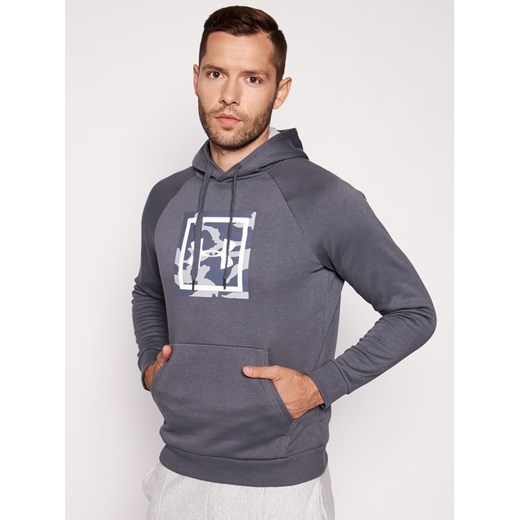 Under Armour Bluza UA Rival Fleece Printed 1345636 Szary Regular Fit Under Armour L okazja MODIVO