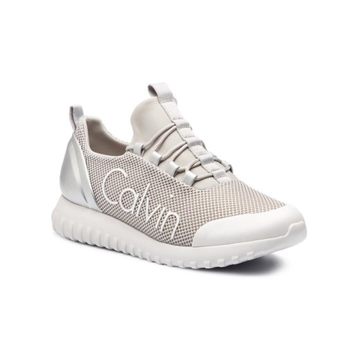 Calvin Klein Jeans Sneakersy Ron SE8605 Srebrny 44 MODIVO