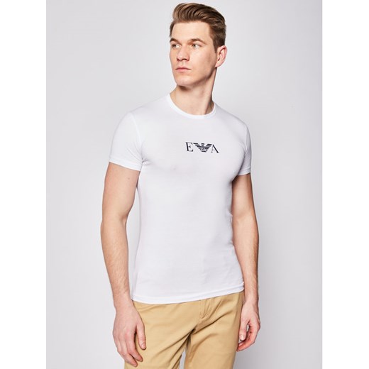 Emporio Armani Underwear T-Shirt 111035 0P715 00010 Biały Regular Fit XL MODIVO promocja