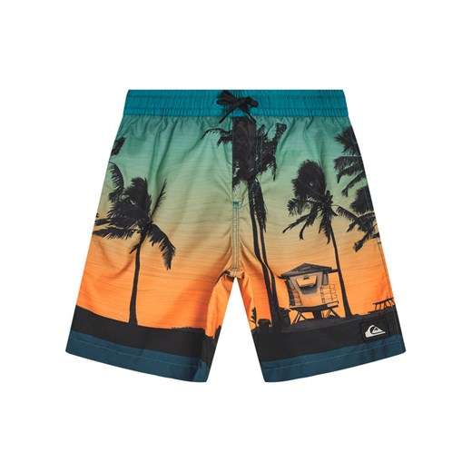 Quiksilver Szorty kąpielowe Paradise Volley EQBJV03281 Kolorowy Regular Fit Quiksilver XL promocyjna cena MODIVO