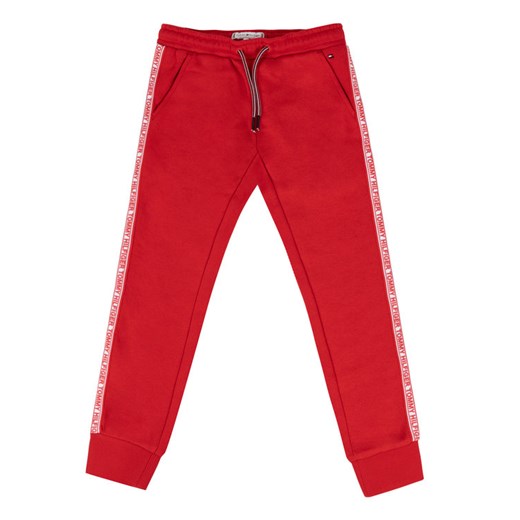 TOMMY HILFIGER Spodnie dresowe KG0KG04535 D Czerwony Regular Fit Tommy Hilfiger 8 MODIVO promocja