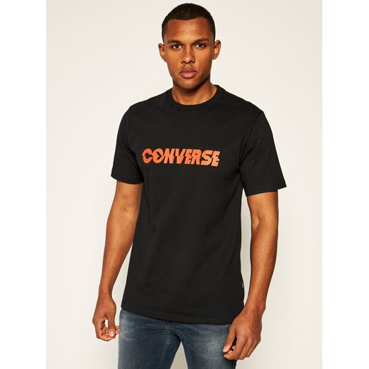 Converse T-Shirt Table Tee 10019599-A02 Czarny Regular Fit Converse S MODIVO okazja