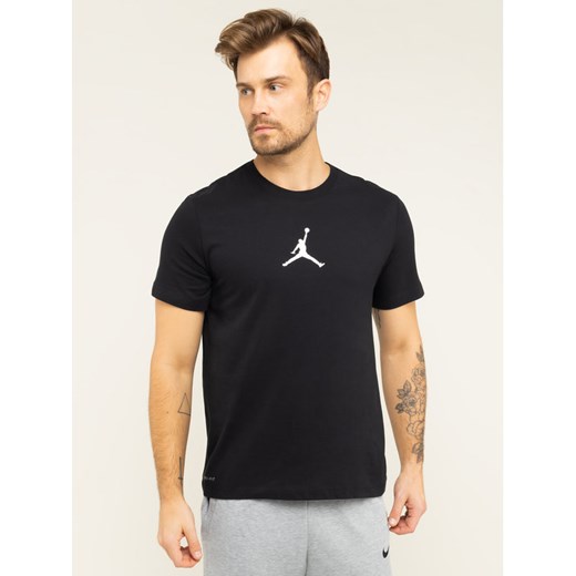 NIKE T-Shirt Jordan Jumpman BQ6740 Czarny Regular Fit Nike XXL okazja MODIVO