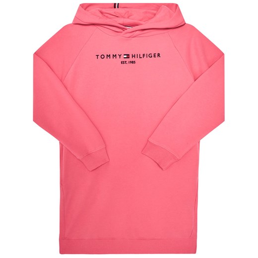 TOMMY HILFIGER Bluza Essential KG0KG05293 M Różowy Regular Fit Tommy Hilfiger 6Y MODIVO