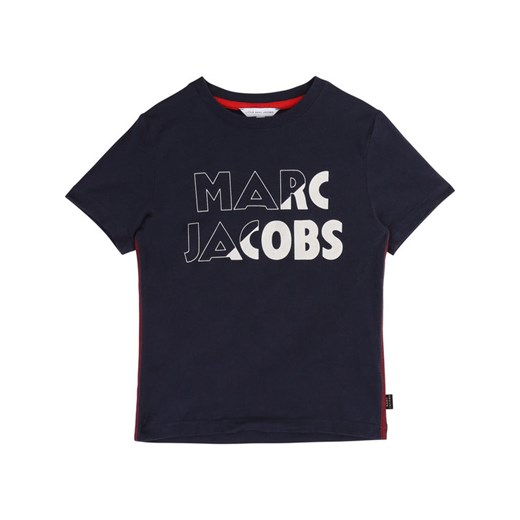 Little Marc Jacobs T-Shirt W25391 Granatowy Regular Fit Little Marc Jacobs 10A promocyjna cena MODIVO
