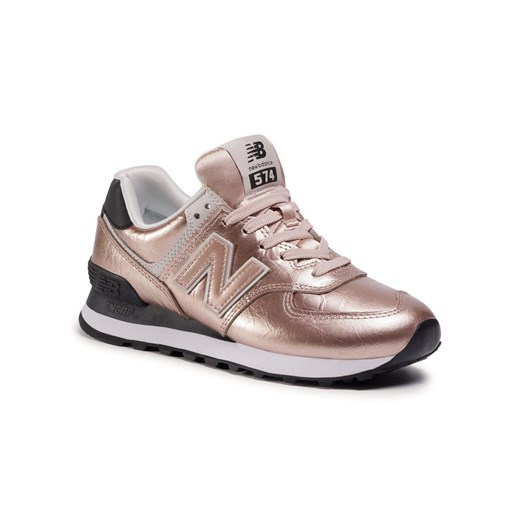 New Balance Sneakersy WL574WER Różowy New Balance 37_5 MODIVO okazja