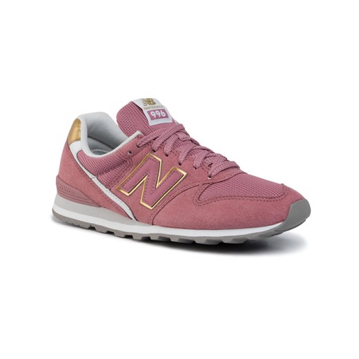 New Balance Sneakersy WL996CP Różowy okazja MODIVO w Domodi