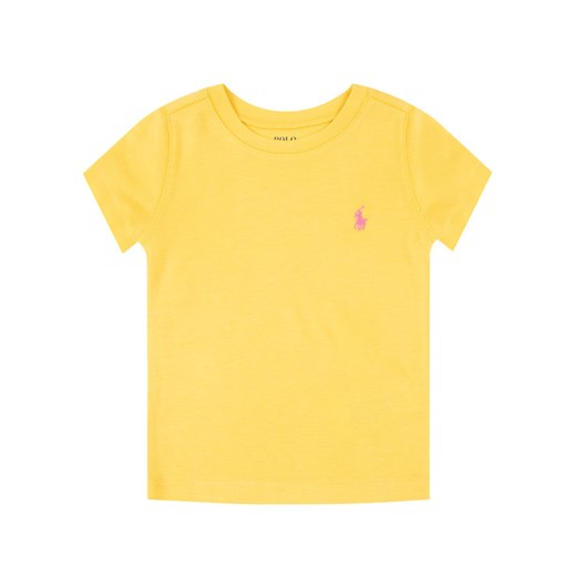Polo Ralph Lauren T-Shirt 311698703 Żółty Regular Fit Polo Ralph Lauren 3T wyprzedaż MODIVO