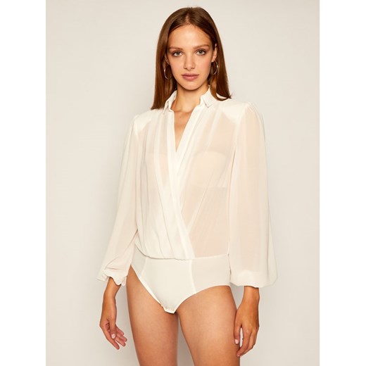 Elisabetta Franchi Body CB-009-06E2 Biały Regular Fit Elisabetta Franchi 44 MODIVO