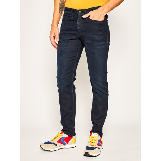 Boss Jeansy Slim Fit Taber BC-P Join 50426788 Granatowy Tapered Fit 33_34 wyprzedaż MODIVO