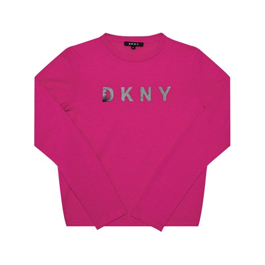 Bluzka dziewczęca DKNY w nadruki 