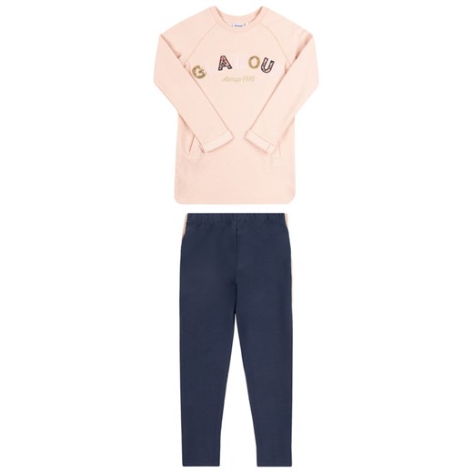 Primigi Komplet bluza i legginsy Glam Winter 44183531 Różowy Regular Fit Primigi 8 promocyjna cena MODIVO