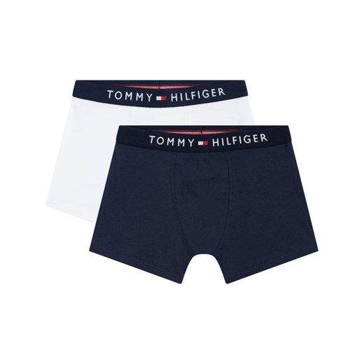 TOMMY HILFIGER Komplet 2 par bokserek Trunk UB0UB00316 Granatowy Regular Fit Tommy Hilfiger 10_12 MODIVO promocja