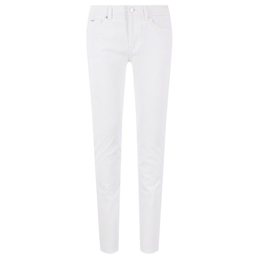 Boss Spodnie materiałowe Delaware3-1-20+ 50426629 Biały Slim Fit 32_34 okazyjna cena MODIVO