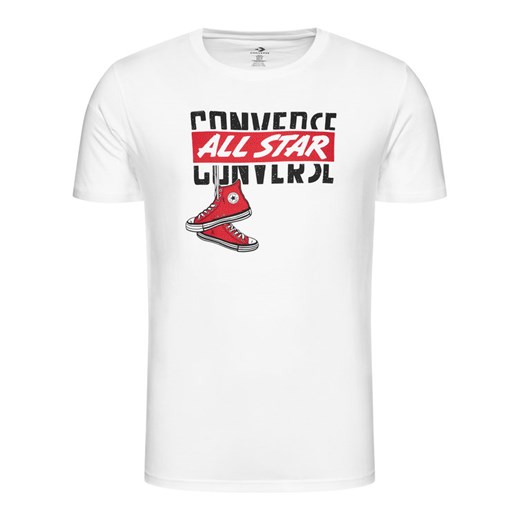 T-shirt męski Converse z napisami 