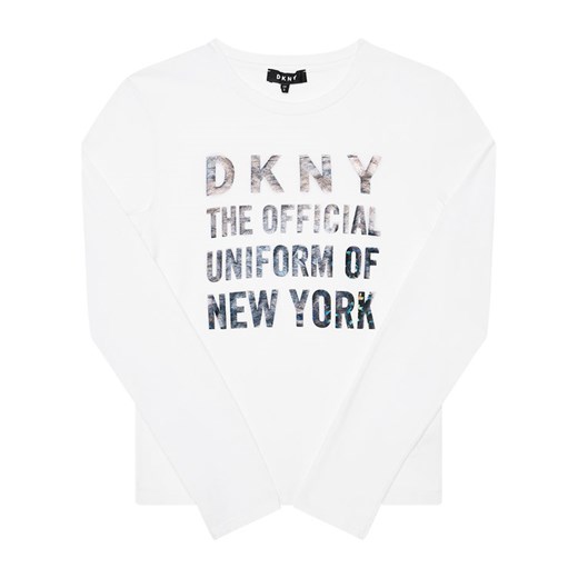 Bluzka dziewczęca DKNY z napisami 