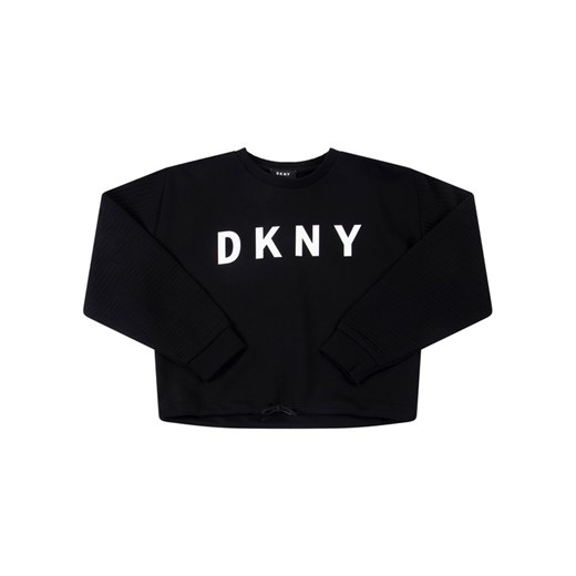 DKNY Bluza D35Q59 D Czarny Regular Fit 16A okazja MODIVO