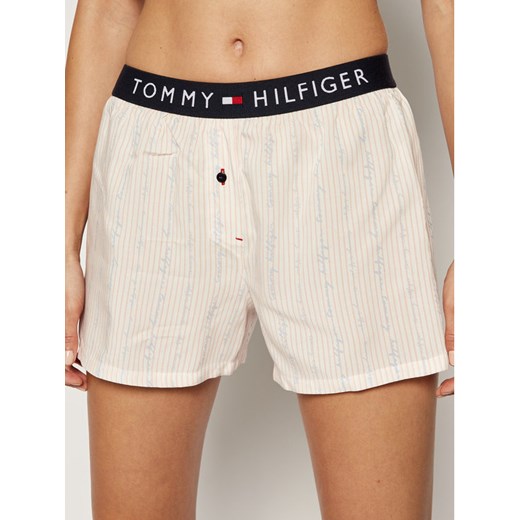 TOMMY HILFIGER Szorty piżamowe Print UW0UW02293 Kolorowy Regular Fit Tommy Hilfiger M okazja MODIVO