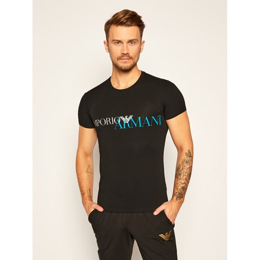 T-shirt męski Emporio Armani w stylu młodzieżowym 