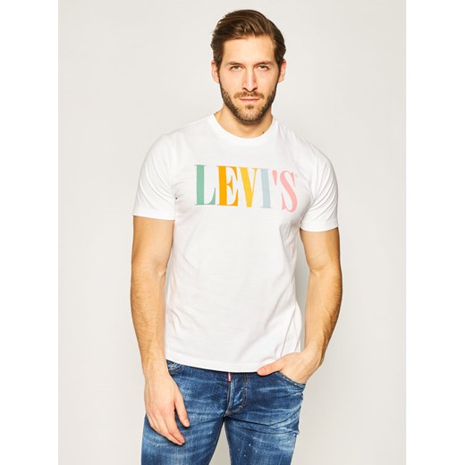 Levi's® T-Shirt Oversized Graphic Tee 69978-0038 Biały Relaxed Fit L MODIVO okazja